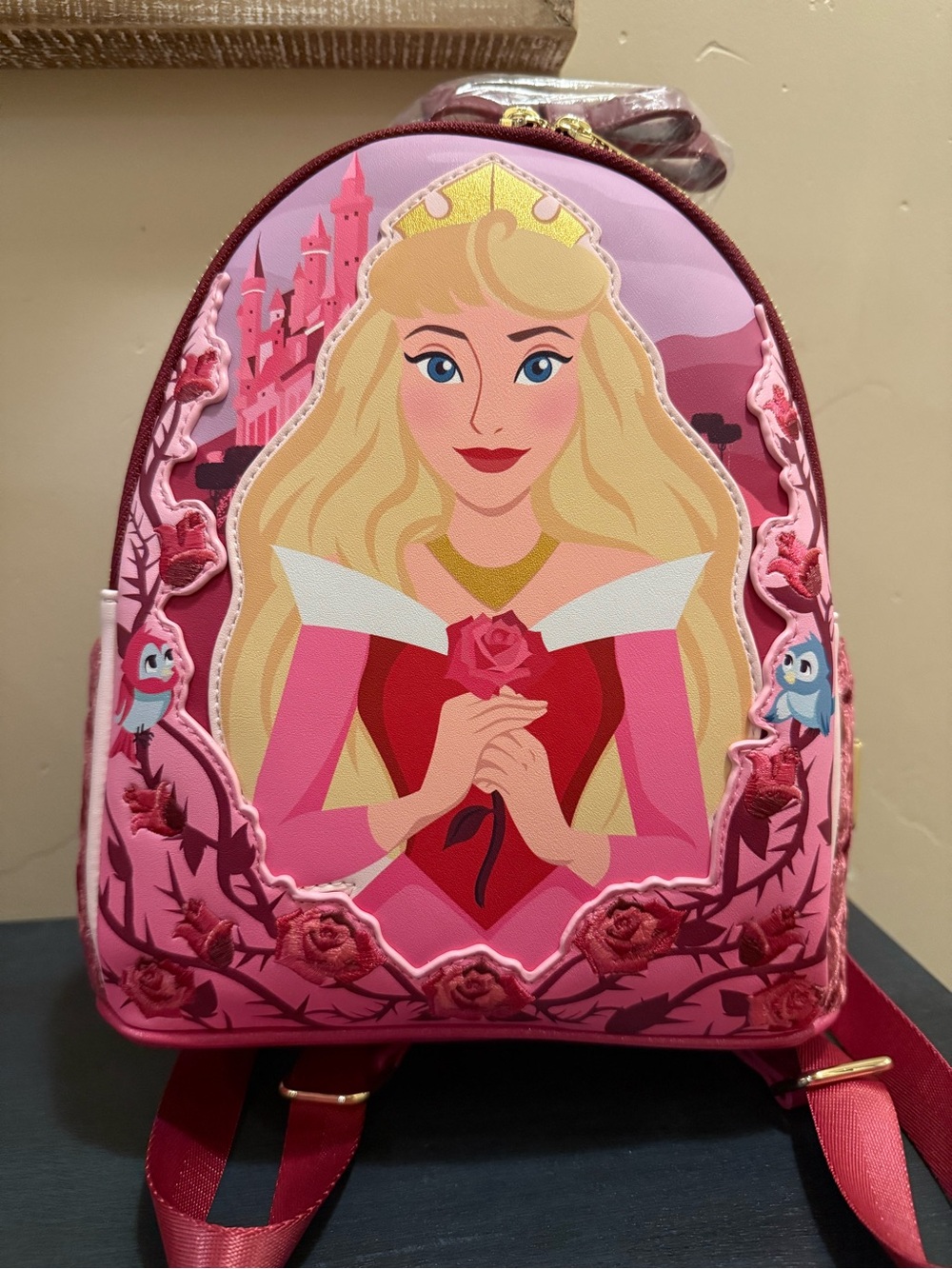 Sleeping Beauty Aurora Loungefly Mini Backpack
